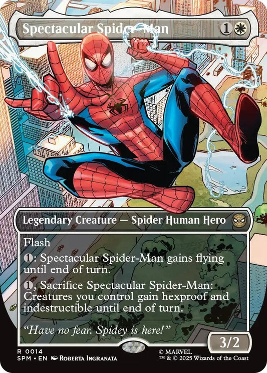 Image for Spectacular Spider-Man (Borderless) [14] - Magic: The Gathering