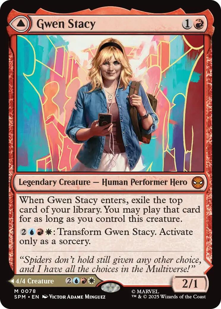 Image for Gwen Stacy [78] - Magic: The Gathering