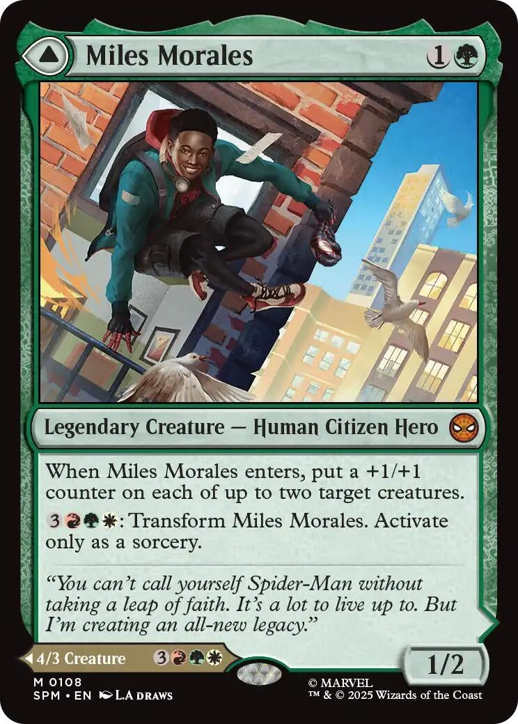 Image for Miles Morales [108] - Magic: The Gathering