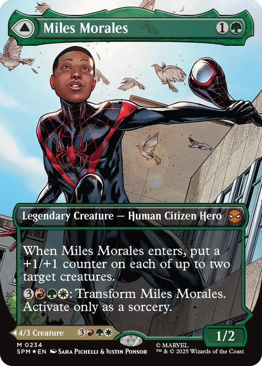 Image for Miles Morales (0234) (Borderless) [234] - Magic: The Gathering