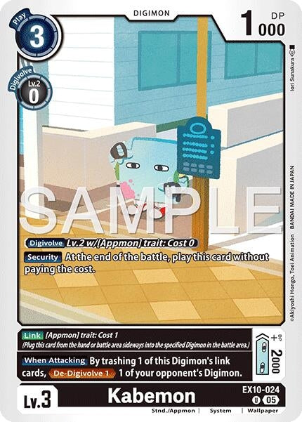 Image for Kabemon [EX10-024 U] - Digimon Card Game