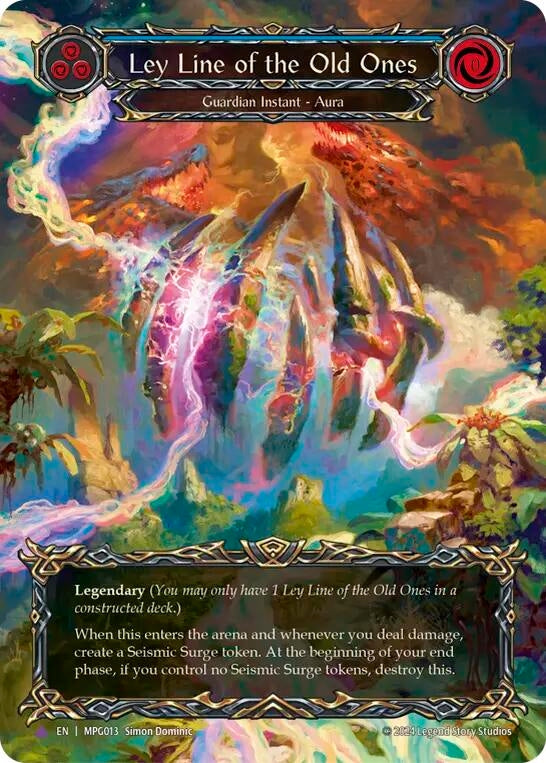 Image for Ley Line of the Old Ones (Marvel) [MPG013] - Flesh and Blood TCG