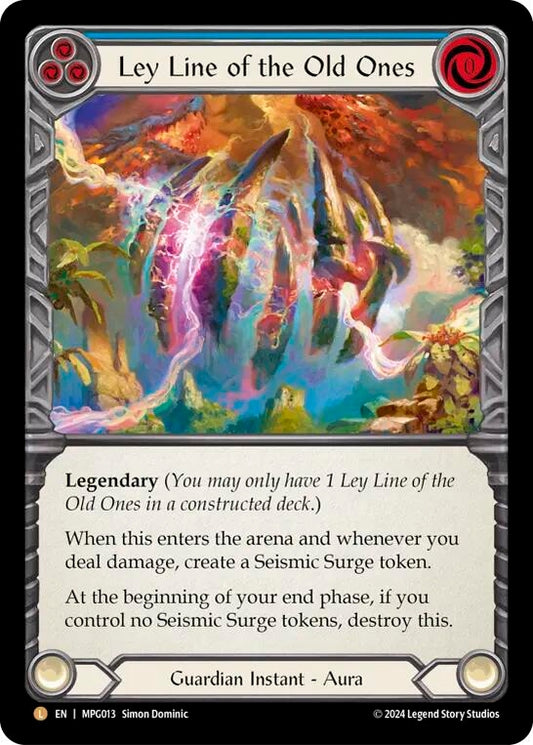 Image for Ley Line of the Old Ones [MPG013] - Flesh and Blood TCG