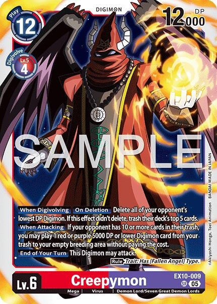 Image for Creepymon [EX10-009 SR] - Digimon Card Game