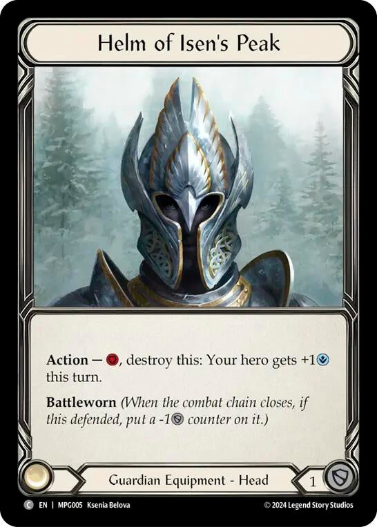 Image for Helm of Isen's Peak [MPG005] - Flesh and Blood TCG
