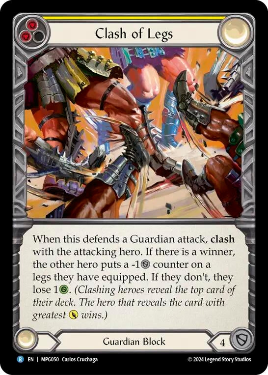 Image for Clash of Legs [MPG050] - Flesh and Blood TCG