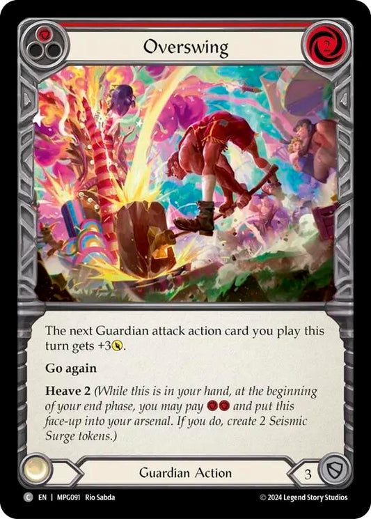 Image for Overswing (Red) [MPG091] - Flesh and Blood TCG
