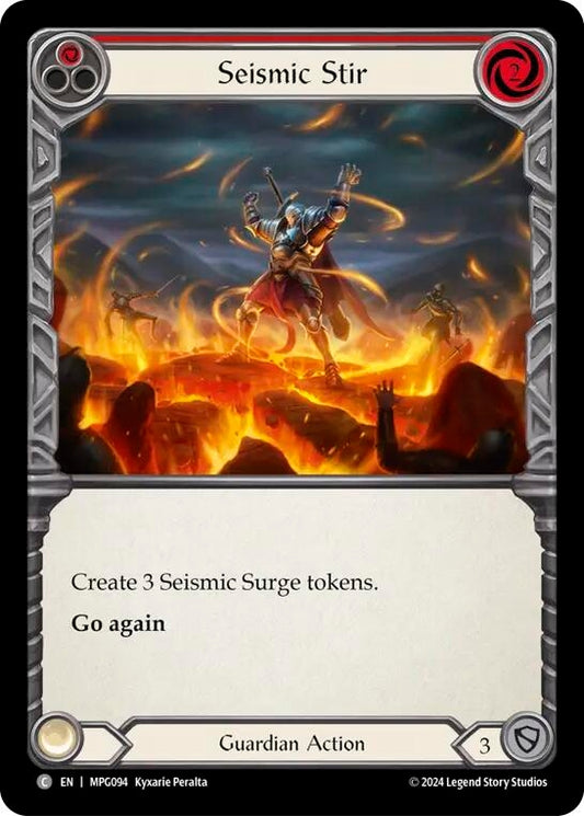 Image for Seismic Stir (Red) [MPG094] - Flesh and Blood TCG