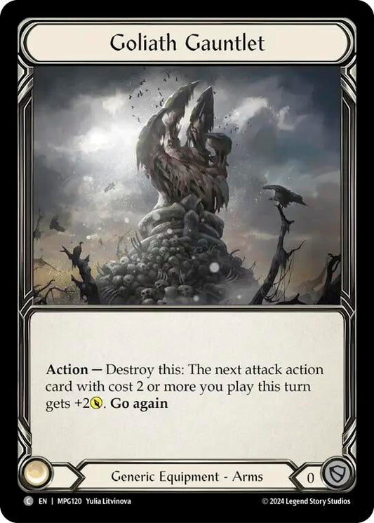 Image for Goliath Gauntlet [MPG120] - Flesh and Blood TCG
