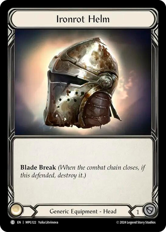Image for Ironrot Helm [MPG122] - Flesh and Blood TCG
