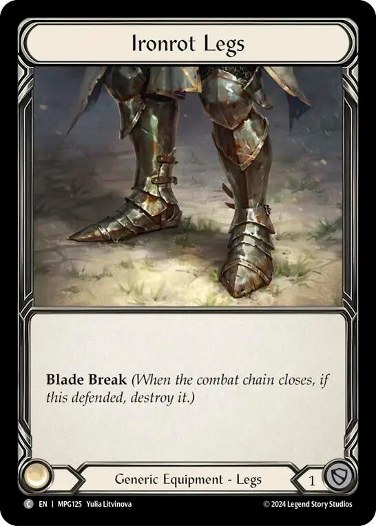 Image for Ironrot Legs [MPG125] - Flesh and Blood TCG