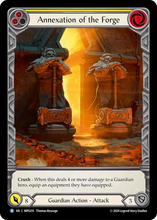 Image for Annexation of the Forge (Extended Art) [MPG031] - Flesh and Blood TCG
