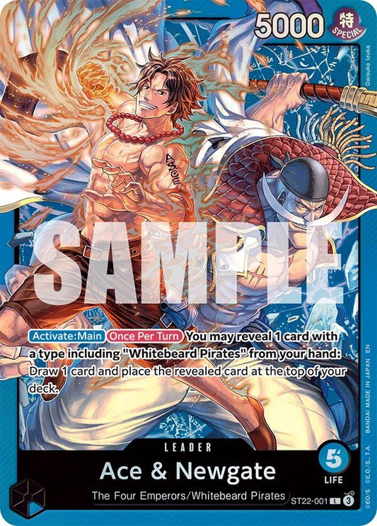 Image for Ace & Newgate [ST22-001] - One Piece Card Game
