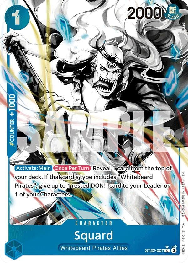 Image for Squard (Parallel) [ST22-007] - One Piece Card Game