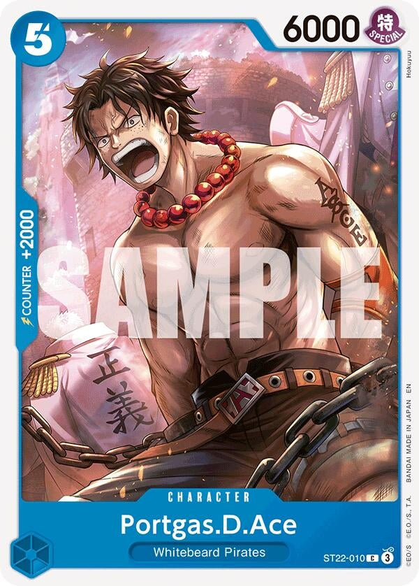Image for Portgas.D.Ace [ST22-010] - One Piece Card Game