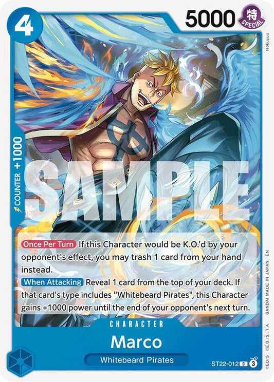 Image for Marco [ST22-012] - One Piece Card Game