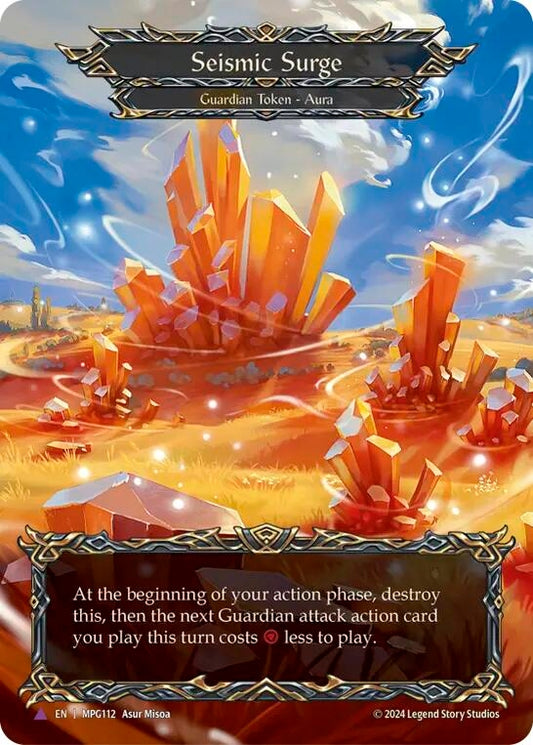Image for Seismic Surge (Crystal) (Marvel) [MPG112] - Flesh and Blood TCG