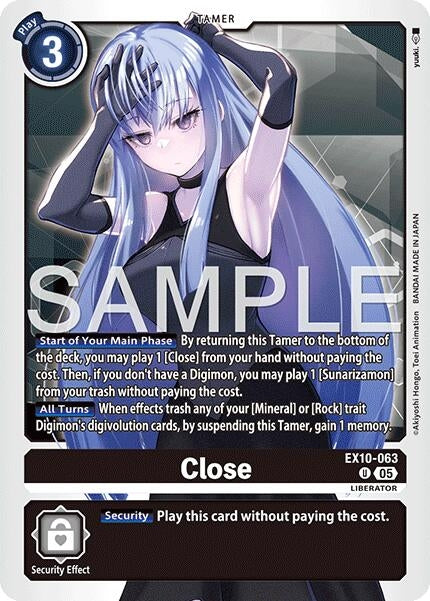 Image for Close [EX10-063 U] - Digimon Card Game