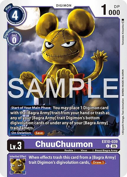 Image for ChuuChuumon [EX10-039 C] - Digimon Card Game