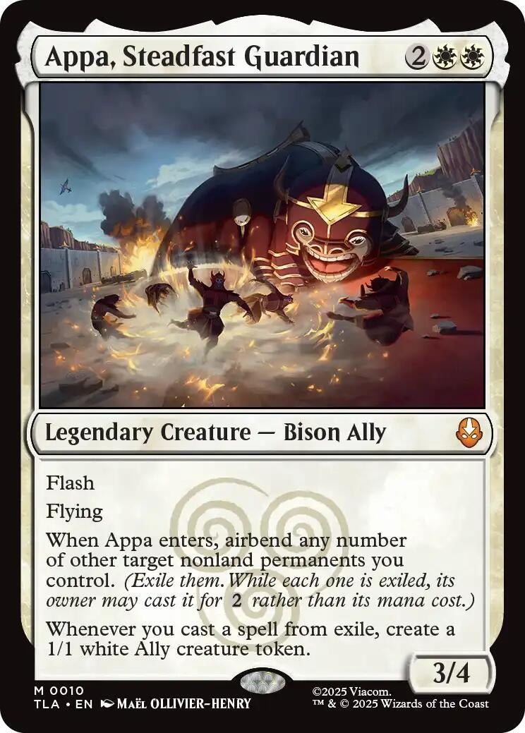 Image for Appa, Steadfast Guardian [10] - Magic: The Gathering