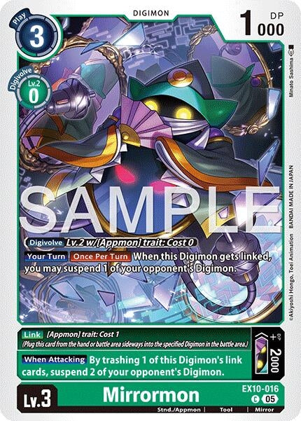 Image for Mirrormon [EX10-016 C] - Digimon Card Game