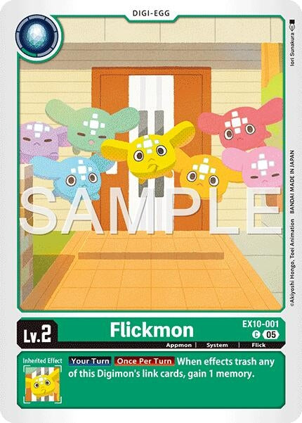 Image for Flickmon [EX10-001 C] - Digimon Card Game