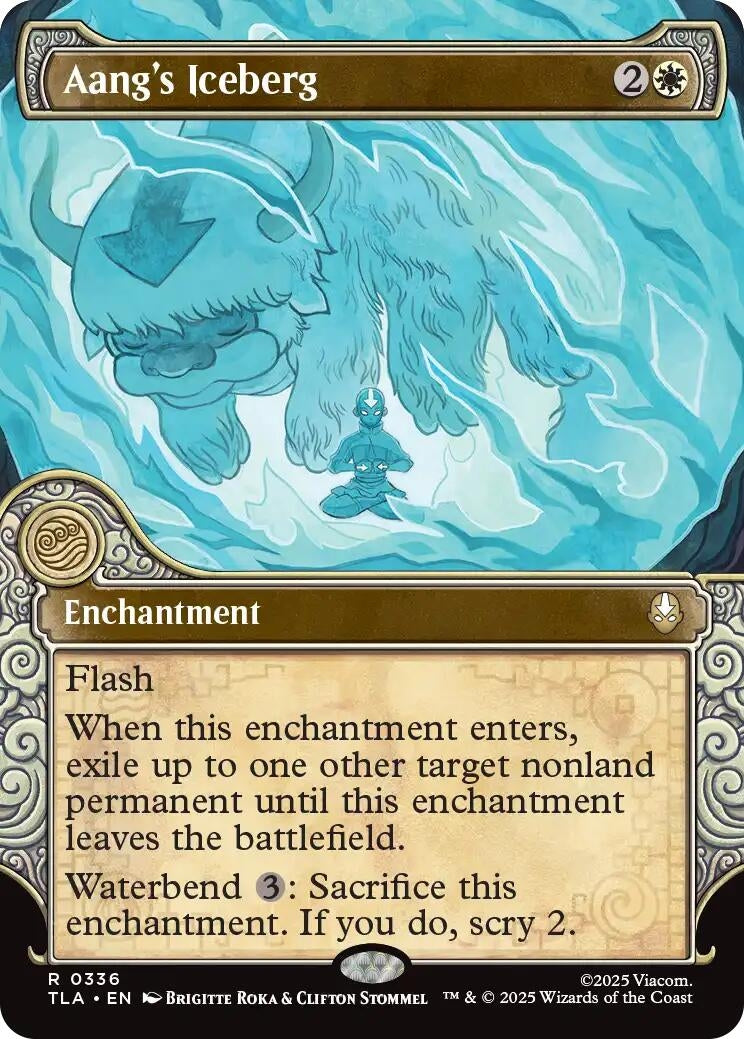 Image for Aang's Iceberg (Showcase) [336] - Magic: The Gathering