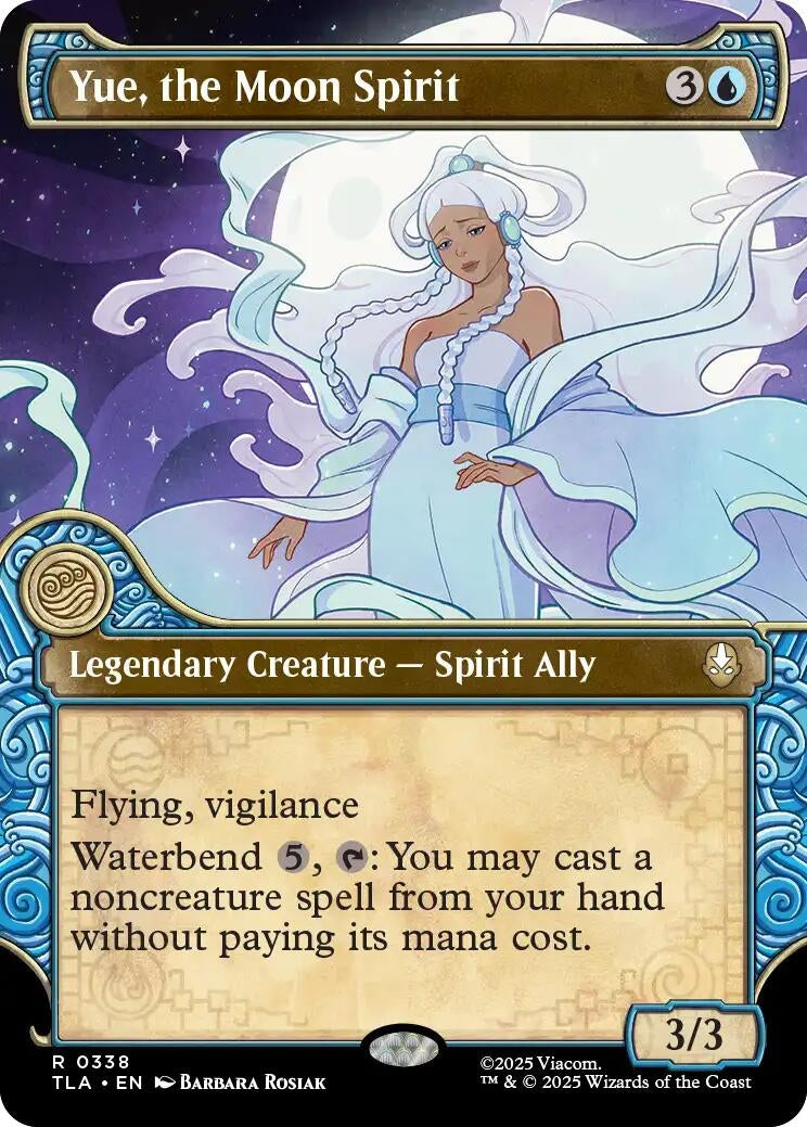 Image for Yue, the Moon Spirit (Showcase) [338] - Magic: The Gathering