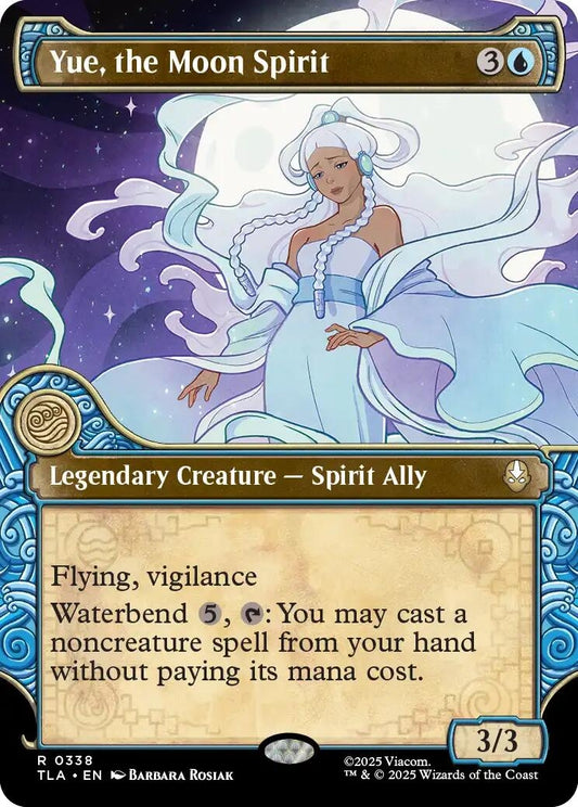 Image for Yue, the Moon Spirit (Showcase) [338] - Magic: The Gathering