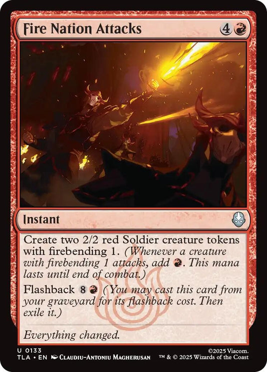 Image for Fire Nation Attacks [133] - Magic: The Gathering