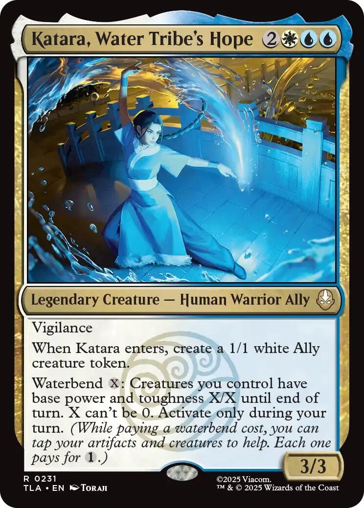 Image for Katara, Water Tribe's Hope [231] - Magic: The Gathering