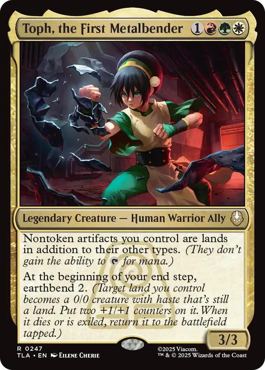 Image for Toph, the First Metalbender [247] - Magic: The Gathering