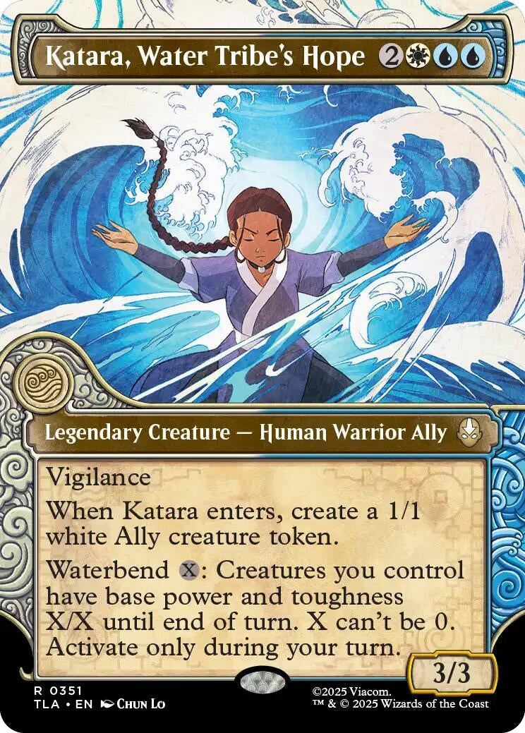 Image for Katara, Water Tribe's Hope (Showcase) [351] - Magic: The Gathering