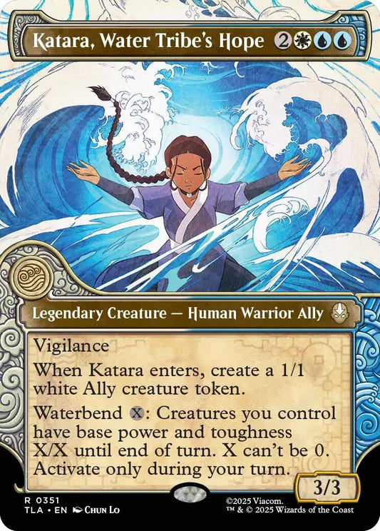 Image for Katara, Water Tribe's Hope (Showcase) [351] - Magic: The Gathering