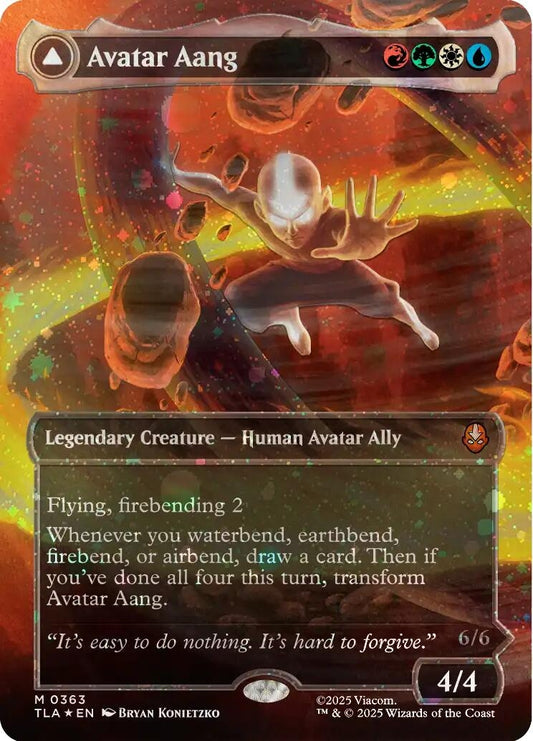 Image for Avatar Aang (Raised Foil) [363] - Magic: The Gathering