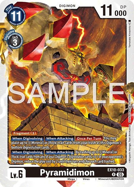 Image for Pyramidimon [EX10-033 R] - Digimon Card Game