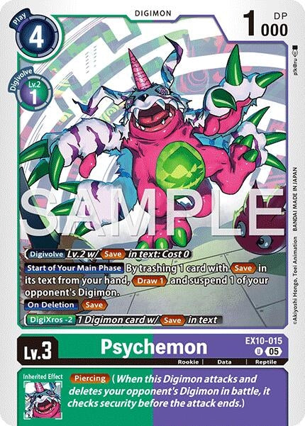 Image for Psychemon [EX10-015 U] - Digimon Card Game
