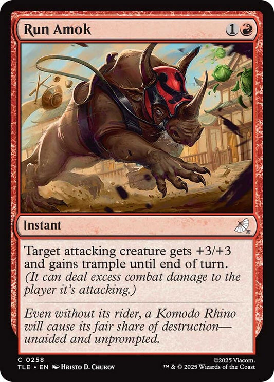 Image for Run Amok (0258) [258] - Magic: The Gathering