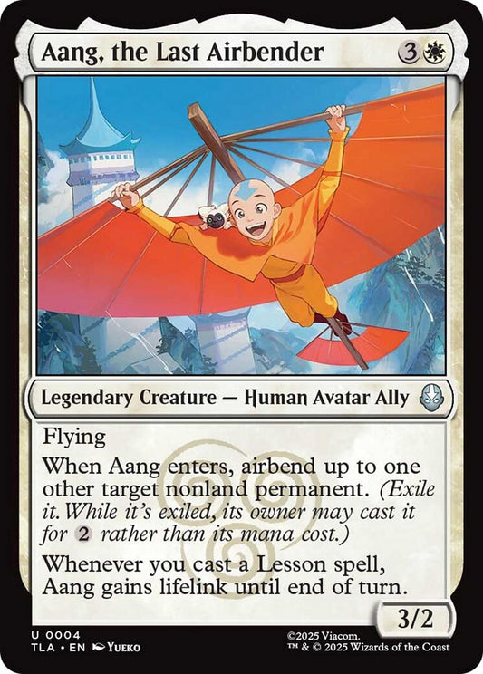 Image for Aang, the Last Airbender [4] - Magic: The Gathering