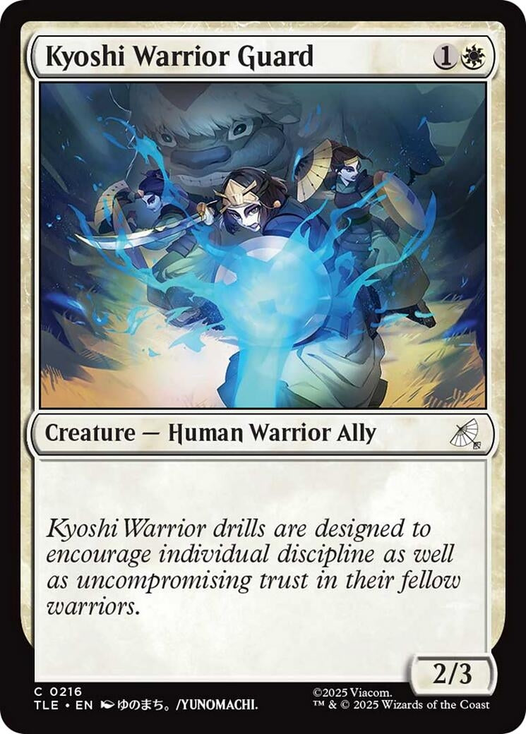 Image for Kyoshi Warrior Guard [216] - Magic: The Gathering