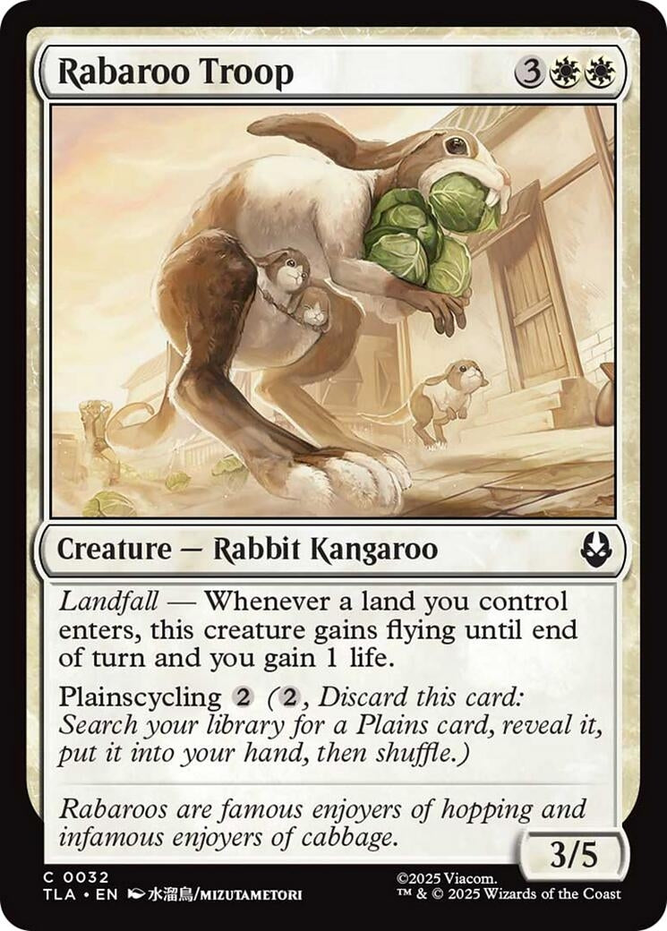 Image for Rabaroo Troop [32] - Magic: The Gathering