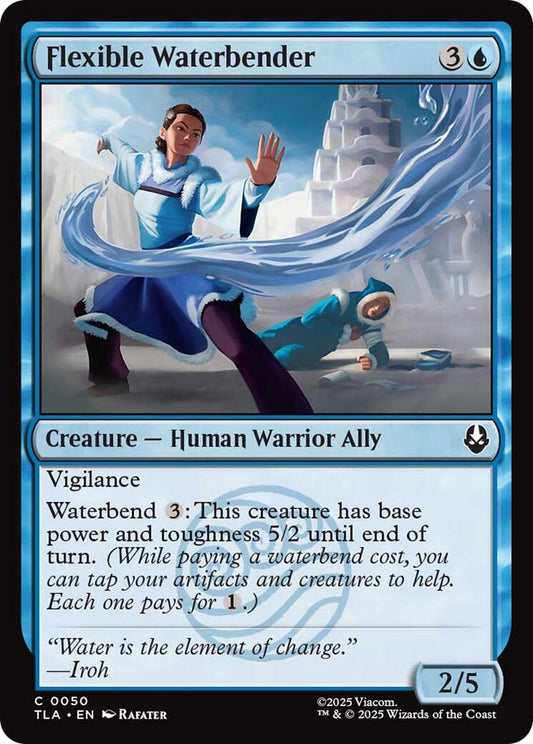 Image for Flexible Waterbender [50] - Magic: The Gathering