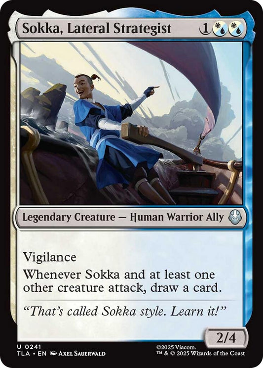Image for Sokka, Lateral Strategist [241] - Magic: The Gathering