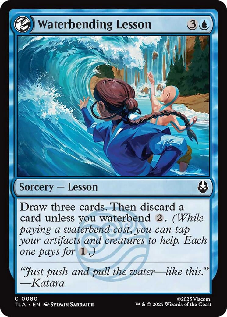 Image for Waterbending Lesson [80] - Magic: The Gathering