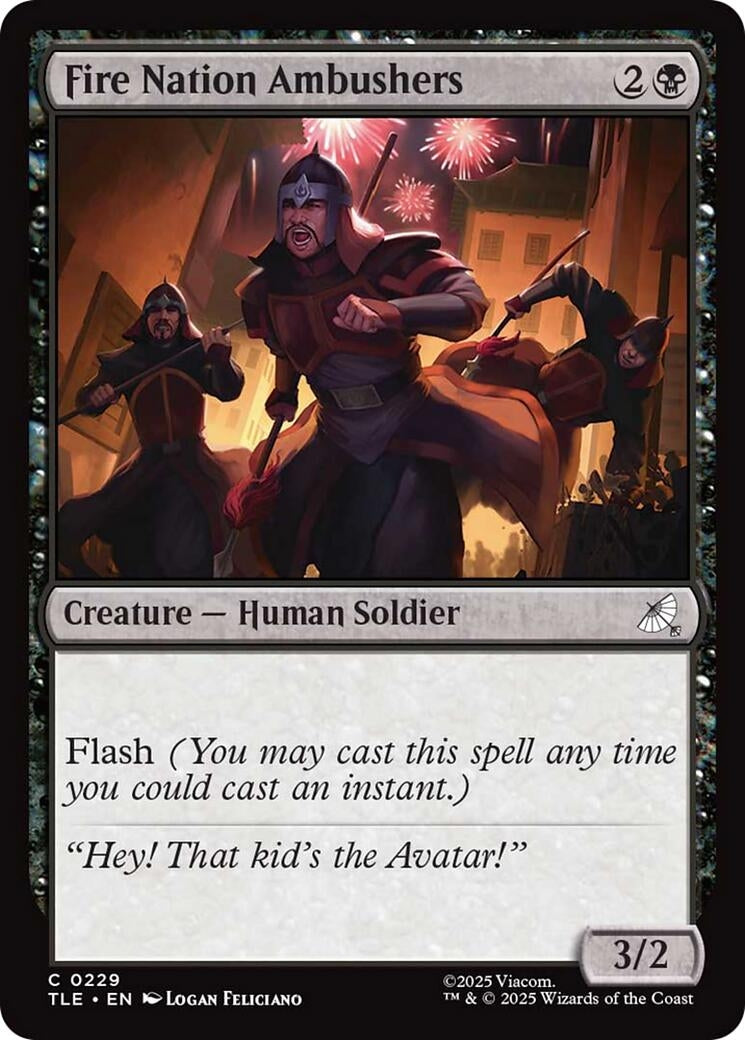 Image for Fire Nation Ambushers [229] - Magic: The Gathering