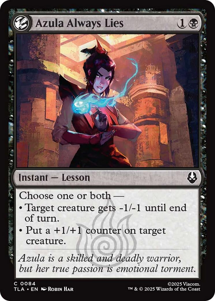 Image for Azula Always Lies [84] - Magic: The Gathering