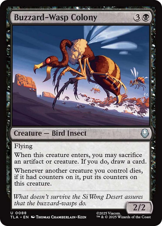 Image for Buzzard-Wasp Colony [88] - Magic: The Gathering