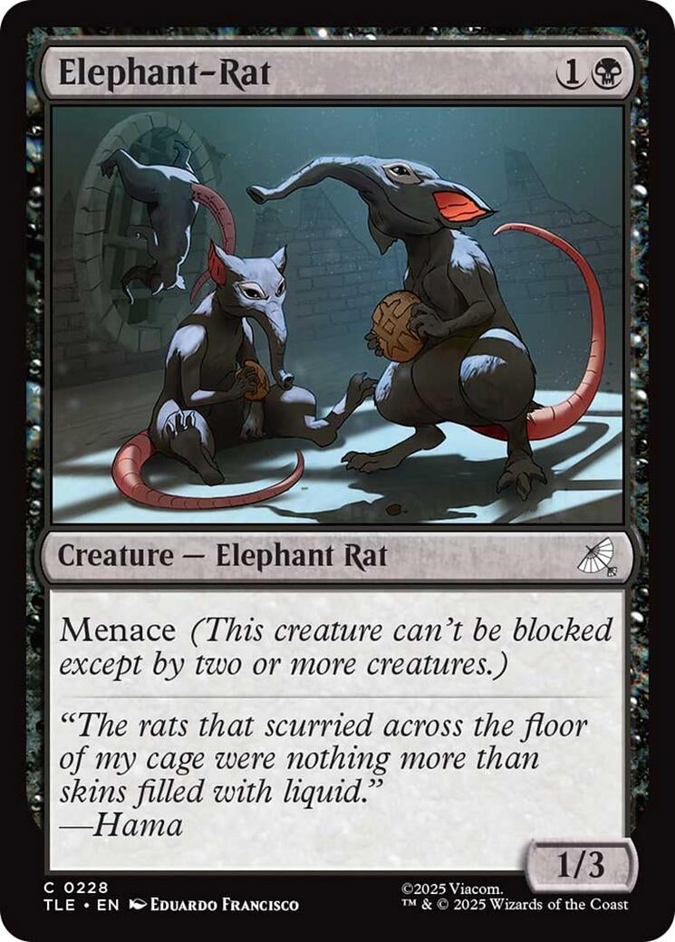 Image for Elephant-Rat [228] - Magic: The Gathering