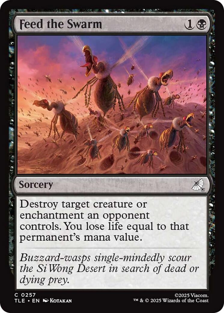 Image for Feed the Swarm [257] - Magic: The Gathering