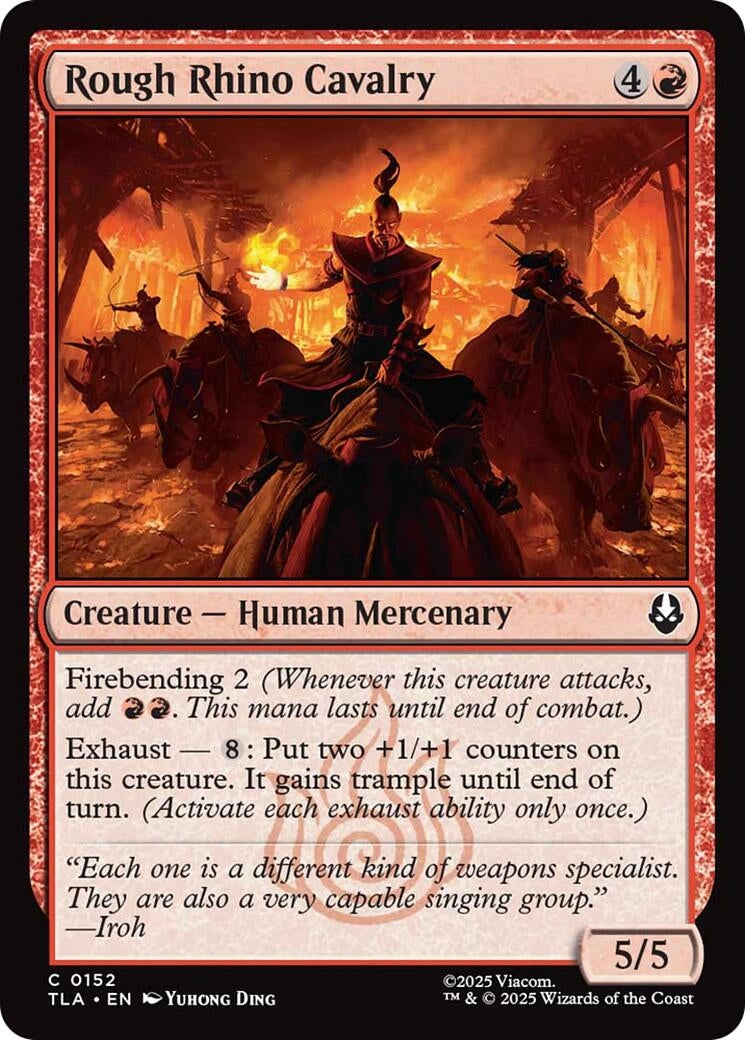 Image for Rough Rhino Cavalry [152] - Magic: The Gathering